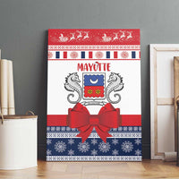 Mayotte Christmas Canvas Wall Art Joyeux Noel - Wonder Print Shop
