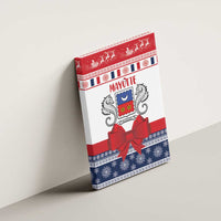 Mayotte Christmas Canvas Wall Art Joyeux Noel - Wonder Print Shop