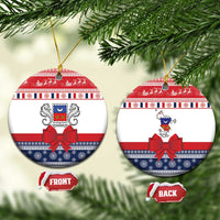 Mayotte Christmas Ceramic Ornament Joyeux Noel - Wonder Print Shop