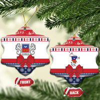 Mayotte Christmas Ceramic Ornament Joyeux Noel - Wonder Print Shop