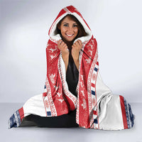 Mayotte Christmas Hooded Blanket Joyeux Noel - Wonder Print Shop