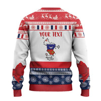 Personalized Mayotte Christmas Ugly Christmas Sweater Joyeux Noel - Wonder Print Shop