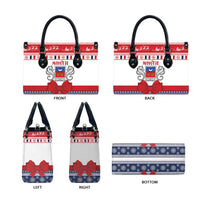 Mayotte Christmas Leather Bag Joyeux Noel - Wonder Print Shop