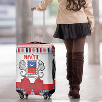 Mayotte Christmas Luggage Cover Joyeux Noel - Wonder Print Shop