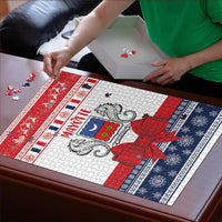 Mayotte Christmas Puzzle Joyeux Noel - Wonder Print Shop