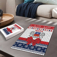 Mayotte Christmas Puzzle Joyeux Noel - Wonder Print Shop