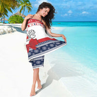 Mayotte Christmas Sarong Joyeux Noel - Wonder Print Shop