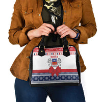 Mayotte Christmas Shoulder Handbag Joyeux Noel - Wonder Print Shop