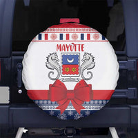 Mayotte Christmas Spare Tire Cover Joyeux Noel - Wonder Print Shop