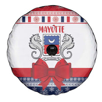 Mayotte Christmas Spare Tire Cover Joyeux Noel - Wonder Print Shop