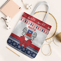 Mayotte Christmas Tote Bag Joyeux Noel - Wonder Print Shop