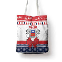 Mayotte Christmas Tote Bag Joyeux Noel - Wonder Print Shop