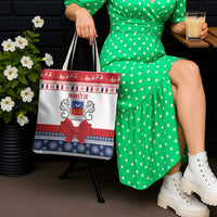 Mayotte Christmas Tote Bag Joyeux Noel - Wonder Print Shop