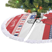 Mayotte Christmas Tree Skirt Joyeux Noel - Wonder Print Shop