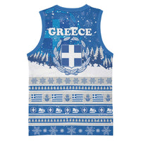 Greece Christmas Basketball Jersey Saint Basil Kala Cristouyenna - Wonder Print Shop