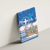 Greece Christmas Canvas Wall Art Saint Basil Kala Cristouyenna - Wonder Print Shop