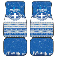 Greece Christmas Car Mats Saint Basil Kala Cristouyenna - Wonder Print Shop