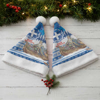 Greece Christmas Santa Hat Saint Basil Kala Cristouyenna - Wonder Print Shop