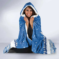 Greece Christmas Hooded Blanket Saint Basil Kala Cristouyenna - Wonder Print Shop