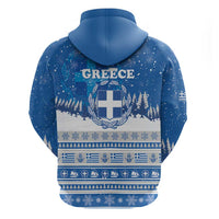 Greece Christmas Hoodie Saint Basil Kala Cristouyenna - Wonder Print Shop