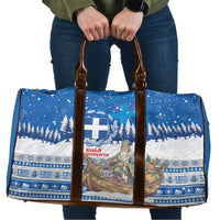 Greece Christmas Travel Bag Saint Basil Kala Cristouyenna - Wonder Print Shop