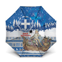 Greece Christmas Umbrella Saint Basil Kala Cristouyenna - Wonder Print Shop