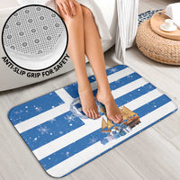 Greece Karavaki Christmas Bathroom Set Merry Chirstmas 2025 - Wonder Print Shop