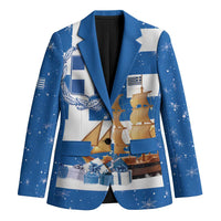 Greece Karavaki Christmas Blazer Merry Chirstmas 2025 - Wonder Print Shop