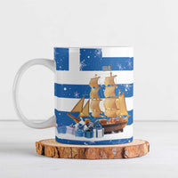 Greece Karavaki Christmas Ceramic Mug Merry Chirstmas 2025 - Wonder Print Shop
