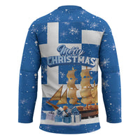 Greece Karavaki Christmas Hockey Jersey Merry Chirstmas 2025 - Wonder Print Shop