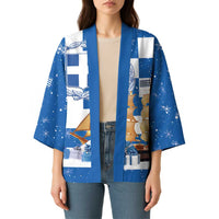 Greece Karavaki Christmas Kimono Merry Chirstmas 2025 - Wonder Print Shop