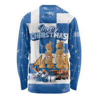 Greece Karavaki Christmas Long Sleeve Shirt Merry Chirstmas 2025 - Wonder Print Shop