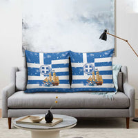 Greece Karavaki Christmas Pillow Cover Merry Chirstmas 2025 - Wonder Print Shop