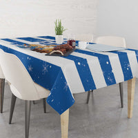 Greece Karavaki Christmas Tablecloth Merry Chirstmas 2025 - Wonder Print Shop