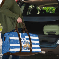 Greece Karavaki Christmas Travel Bag Merry Chirstmas 2025 - Wonder Print Shop