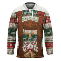 Germany Bavarian Christmas Hockey Jersey German Heritage Costume - Wonder Print Shop