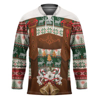 Germany Bavarian Christmas Hockey Jersey German Heritage Costume - Wonder Print Shop