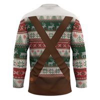 Germany Bavarian Christmas Hockey Jersey German Heritage Costume - Wonder Print Shop