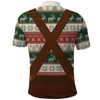 Germany Bavarian Christmas Polo Shirt German Heritage Costume - Wonder Print Shop