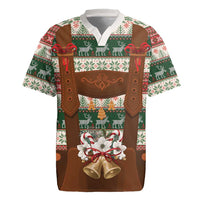 Germany Bavarian Christmas Rugby Jersey German Heritage Costume - Wonder Print Shop