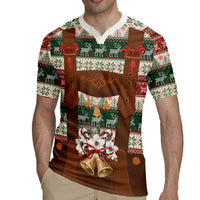 Germany Bavarian Christmas Rugby Jersey German Heritage Costume - Wonder Print Shop