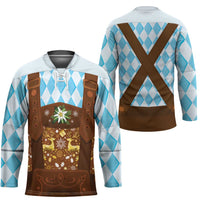 Germany Christmas Hockey Jersey Bavarian Costume Style - Wonder Print Shop