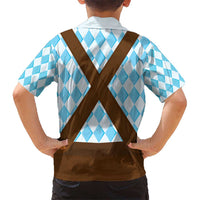 Germany Christmas Kid Hawaiian Shirt Bavarian Costume Style - Wonder Print Shop