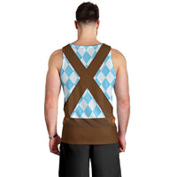 Germany Christmas Men Tank Top Bavarian Costume Style - Wonder Print Shop