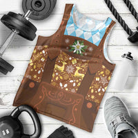 Germany Christmas Men Tank Top Bavarian Costume Style - Wonder Print Shop