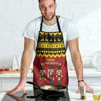 Germany Nussknacker Christmas Apron Crack Deez Nuts - Wonder Print Shop