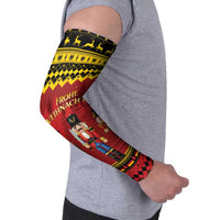 Germany Nussknacker Christmas Arm Sleeves Crack Deez Nuts - Wonder Print Shop