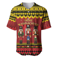 Germany Nussknacker Christmas Baseball Jersey Crack Deez Nuts - Wonder Print Shop