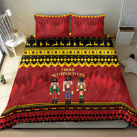 Germany Nussknacker Christmas Bedding Set Crack Deez Nuts - Wonder Print Shop