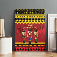 Germany Nussknacker Christmas Canvas Wall Art Crack Deez Nuts - Wonder Print Shop